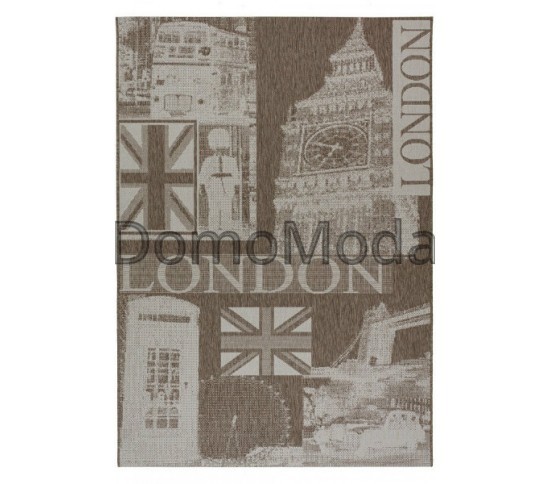 Безворсовый ковер Natura 20347 Coffee/Natural - высокое качество по лучшей цене в Украине